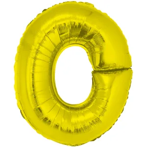 16" LETTER O GOLD