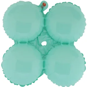 17" MACARON SEAFOAM QUAD