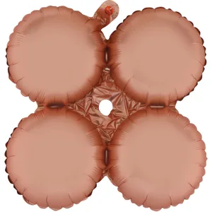 30" CHROME ROSE GOLD QUAD