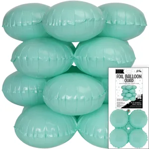 17" MACARON SEAFOAM QUAD 4 CT