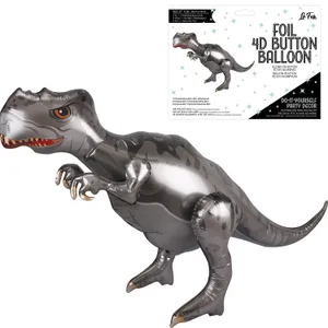 T-REX DINOSAUR 4D BUTTON AIR INFLATE