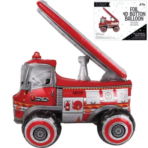FIRE TRUCK 4D BUTTON AIR INFLATE