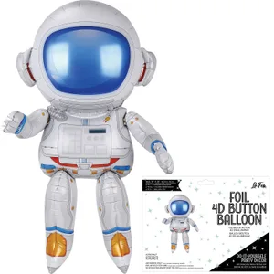 ASTRONAUT 4D BUTTON AIR INFLATE