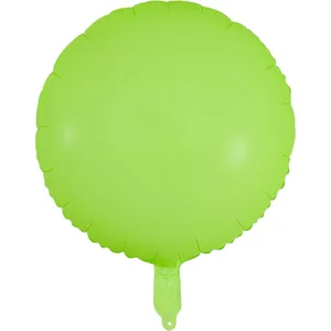 18" NEON GREEN ROUND