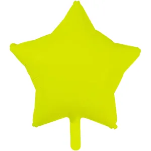 18" NEON YELLOW STAR