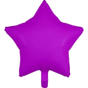 18" NEON PURPLE STAR