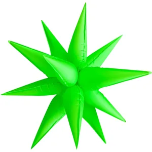 26" NEON GREEN STARBURST