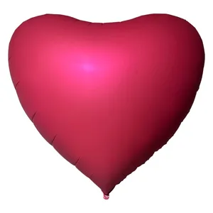 68" GIANT HEART RED