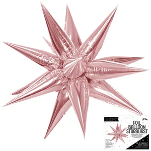 26" STARBURST ROSE GOLD