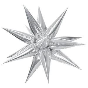 40" STARBURST SILVER