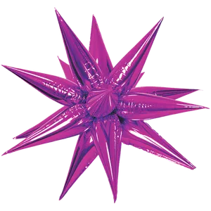 40" STARBURST FUCHSIA