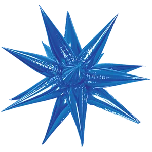 40" STARBURST BLUE