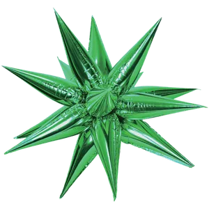 40" STARBURST GREEN