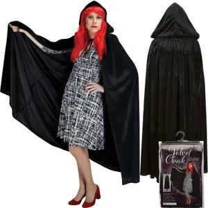 BLACK VELVET CLOAK