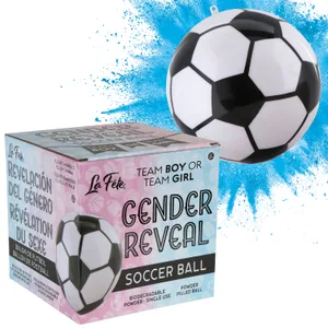 GENDER REVEAL SOCCER BALL BOY
