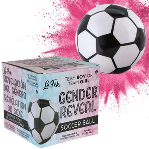 GENDER REVEAL SOCCER BALL GIRL