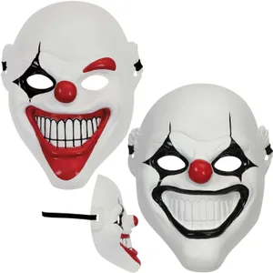 CLOWN MASKS (2 ASST)