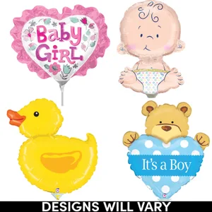 14" BABY SHAPES AIR-INFLATED ASST