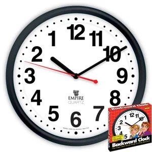 BACKWARD CLOCK 10"