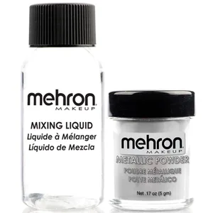 SILVER METALLIC POWDER WITH MIXING LIQUID