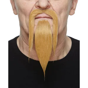 SHAOLIN FAKE MUSTACHE & BEARD LIGHT BROWN