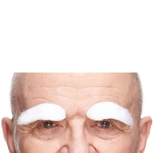 FAKE BUSHY EYEBROWS WHITE