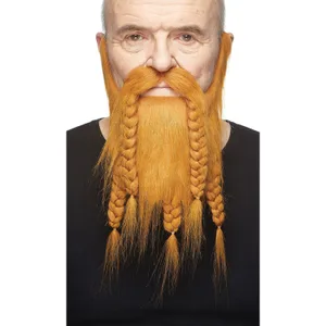 VIKING DWARF FAKE BEARD GINGER