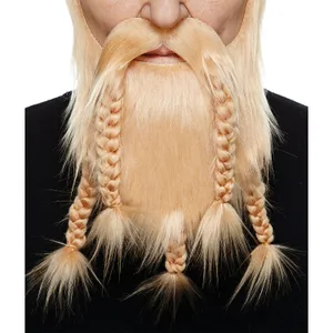 VIKING DWARF FAKE BEARD BLONDE