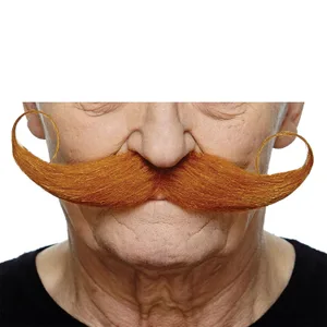 PIRATE CAPTAIN FAKE MUSTACHE GINGER