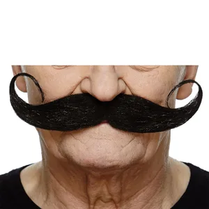 PIRATE CAPTAIN FAKE MUSTACHE BLACK