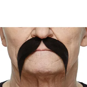 DECKHAND FAKE MUSTACHE BLACK