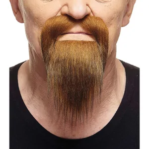 DUCKTAIL FAKE MUSTACHE & BEARD GINGER