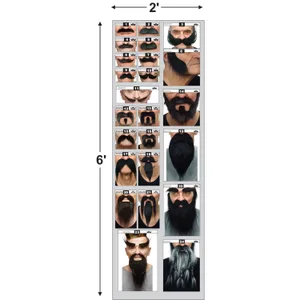MUSTACHE 2X6 PLANOGRAM