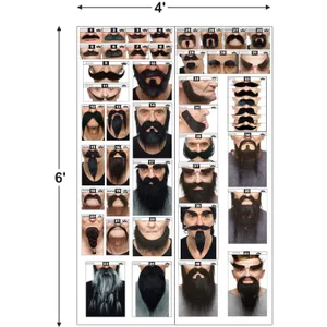 MUSTACHE 4X6 PLANOGRAM