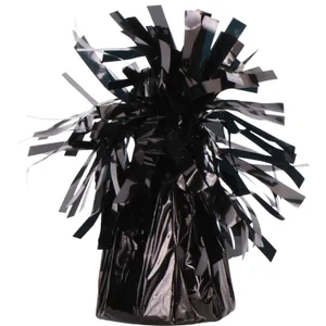 BLACK FOIL BALLOON WEIGHT 4 OZ