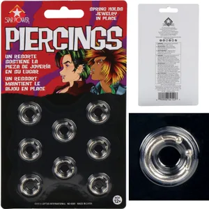 PIERCINGS 8 PACK