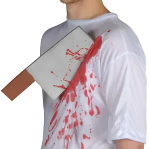 BLOODY SHIRT WITH CLEAVER