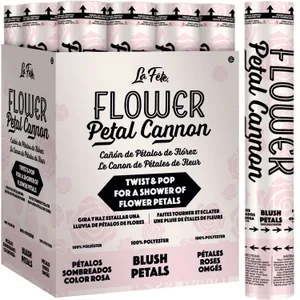 12" FLOWER PETAL CANNON BLUSH