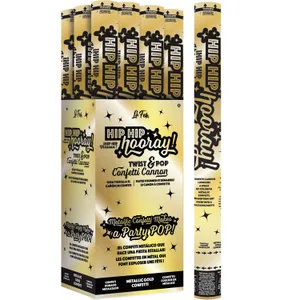 24" CELEBRATION CANNON GOLD CONFETTI