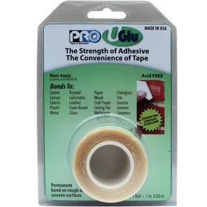 1" X 60" PRO TAPE UGLU ADHESIVE ROLL