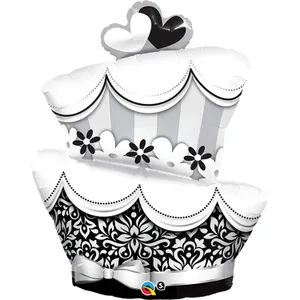 41" FUN & FABULOUS WEDDING CAKE HELIUM SHAPE