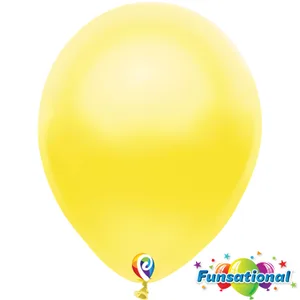 12" PEARL YELLOW FUNSATIONAL 12 CT