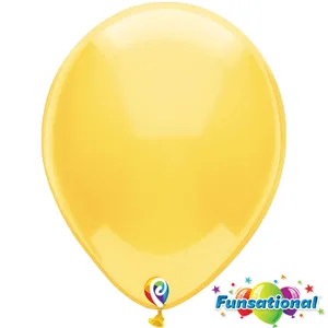 12" CRYSTAL YELLOW FUNSATIONAL 15 CT