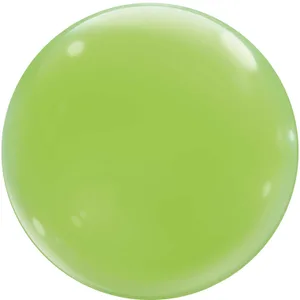15" LIME GREEN BUBBLE BALLOON