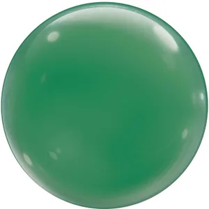 15" GREEN BUBBLE BALLOON