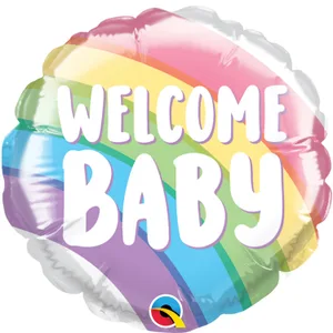 WELCOME BABY RAINBOW MICRO
