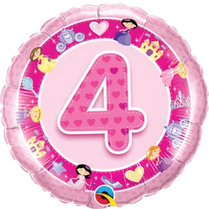 18" AGE 4 PINK PRINCESS 