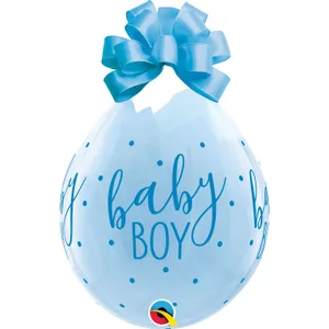 BABY BOY DOTS STUFFING BALLOON