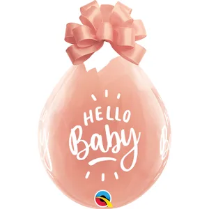 HELLO BABY STUFFING BALLOON