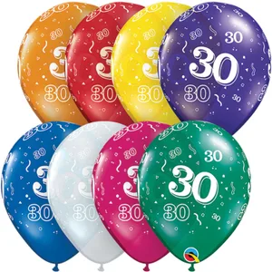 11" 30 AROUND JEWEL TONES